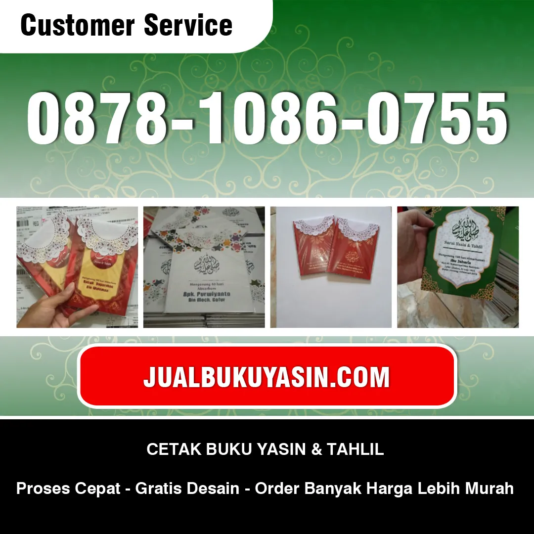 Percetakan Buku Yasin di Pemalang