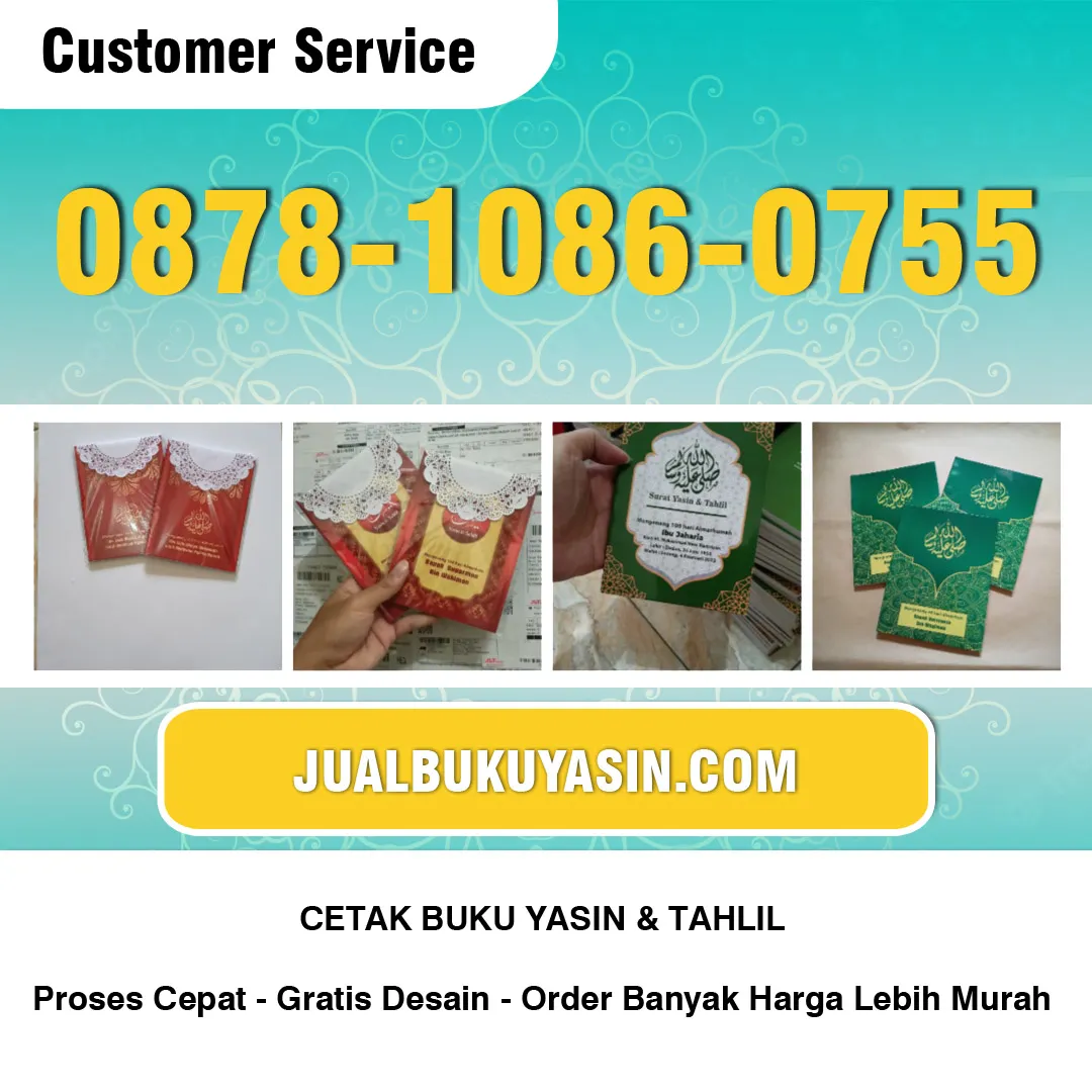 Percetakan Buku Yasin di Sumedang