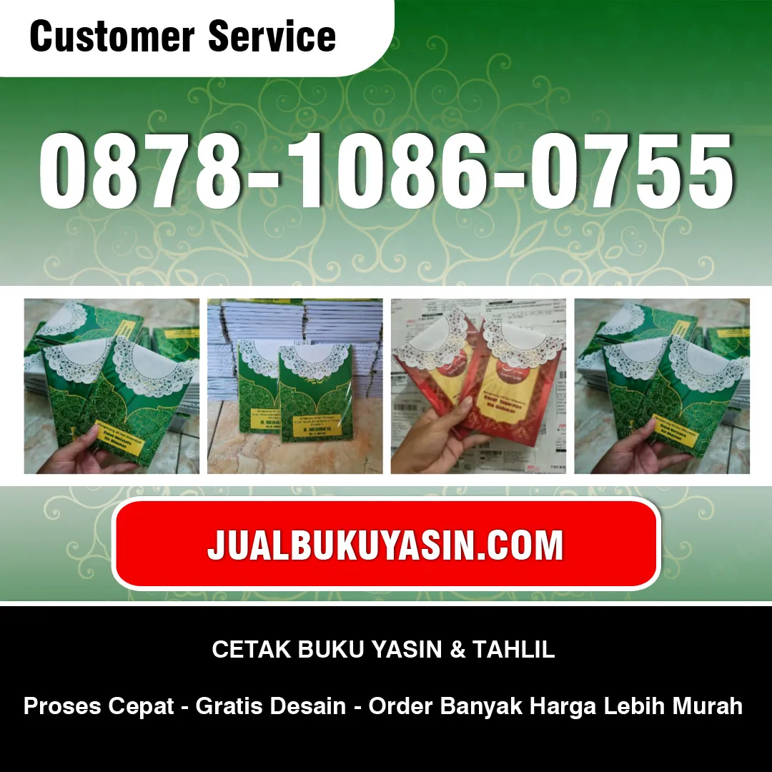 Tempat Bikin Buku Yasin di Karawang