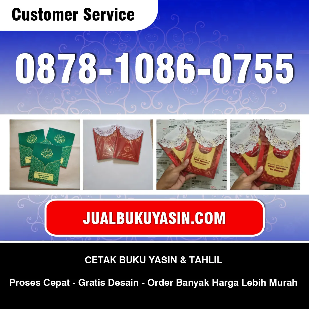 Percetakan Buku Yasin Murah di Semarang