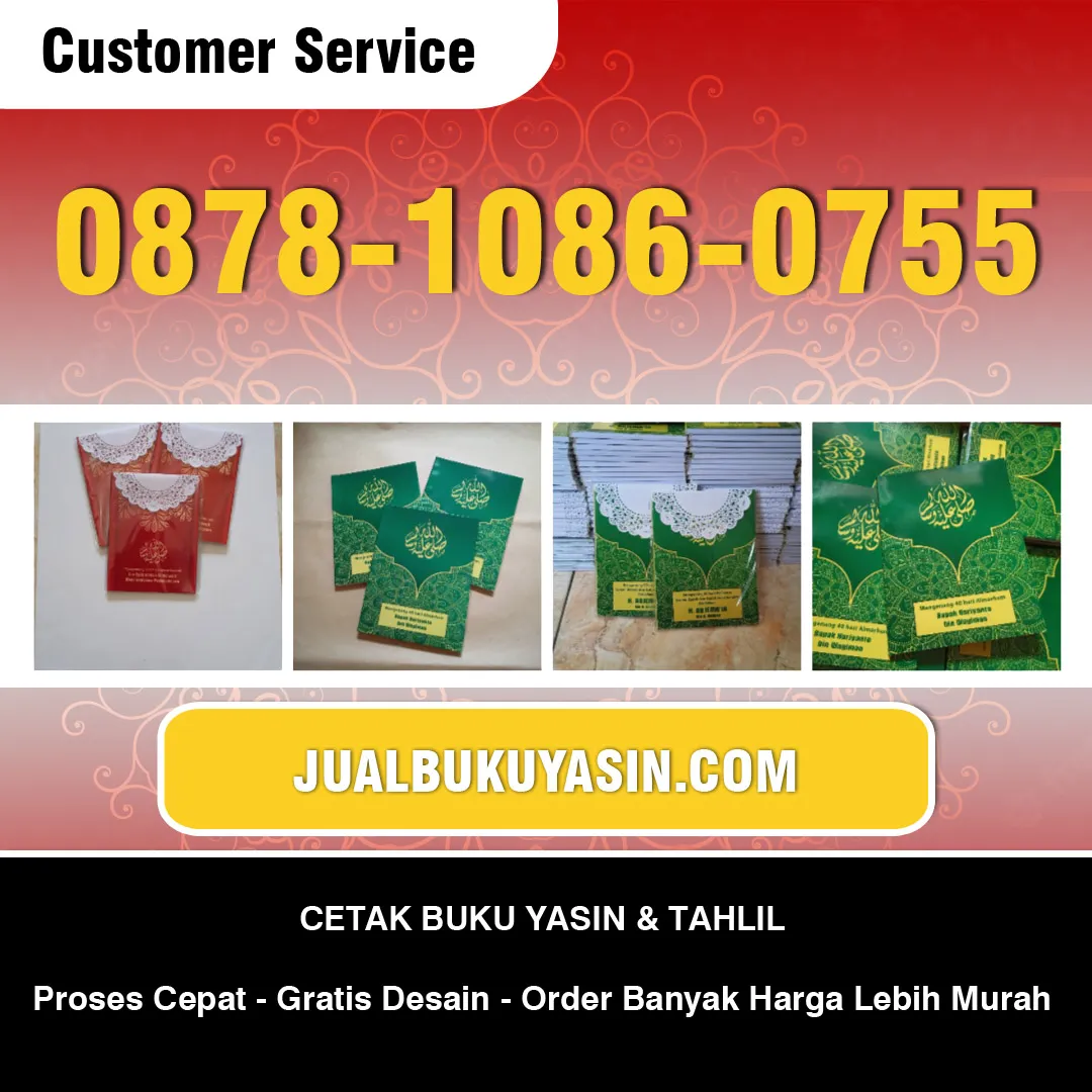 Percetakan Buku Yasin Murah Temanggung