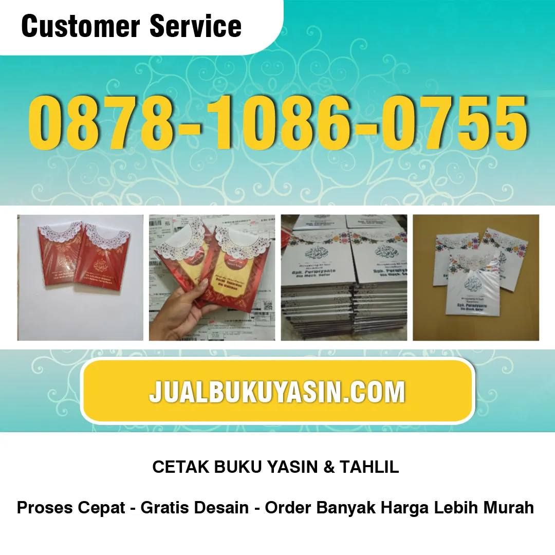 Percetakan Buku Yasin Surabaya