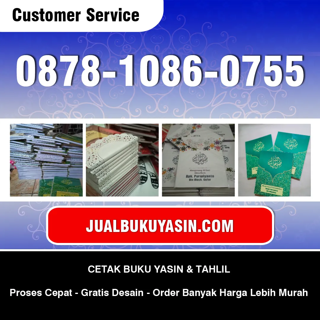 Percetakan Buku Yasin Tegal