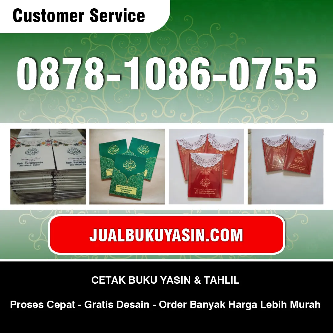 Percetakan Yasin Murah Tasikmalaya