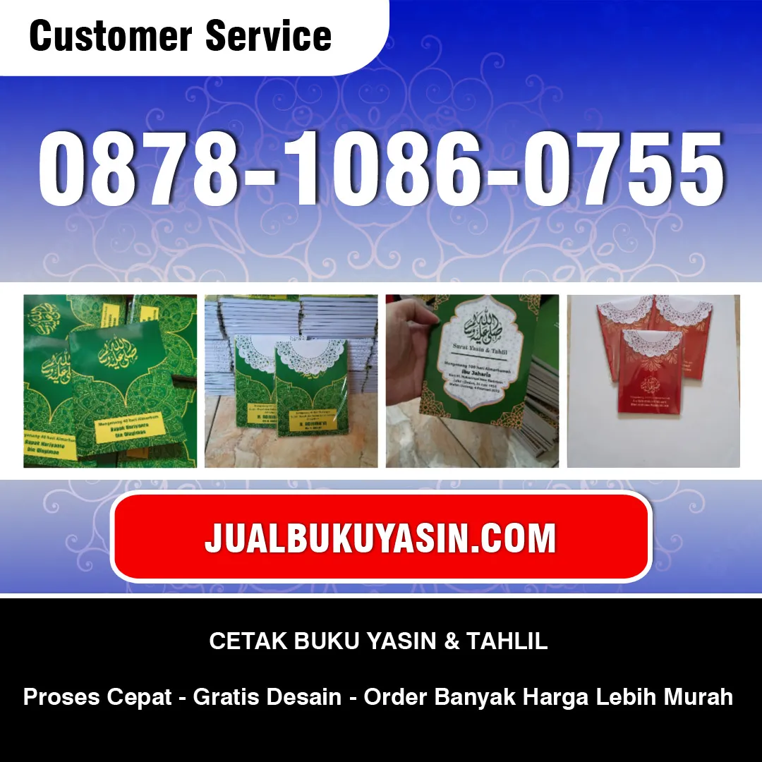 Pesan Buku Yasin Bogor
