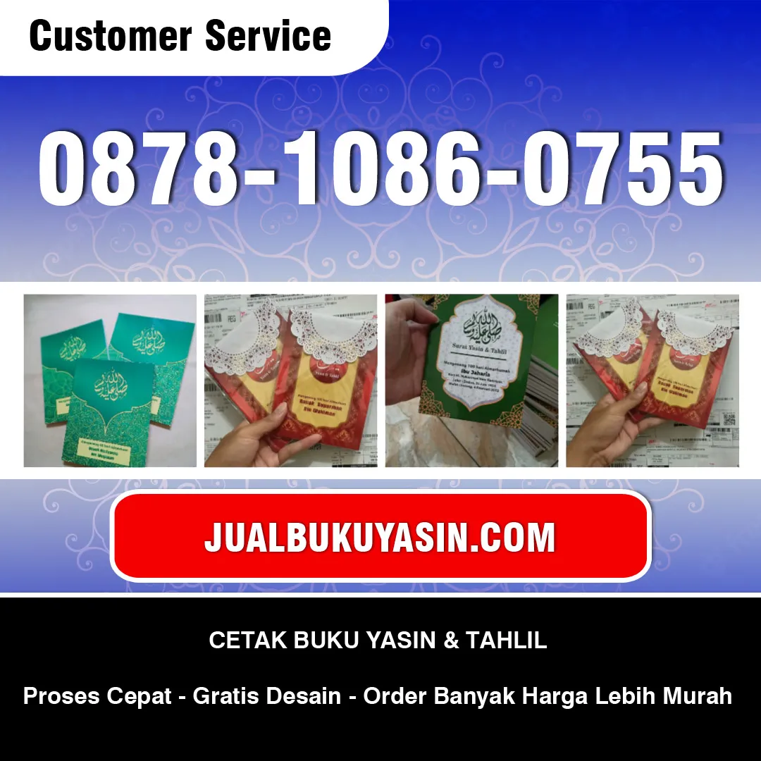 Tempat Bikin Buku Yasin di Bogor