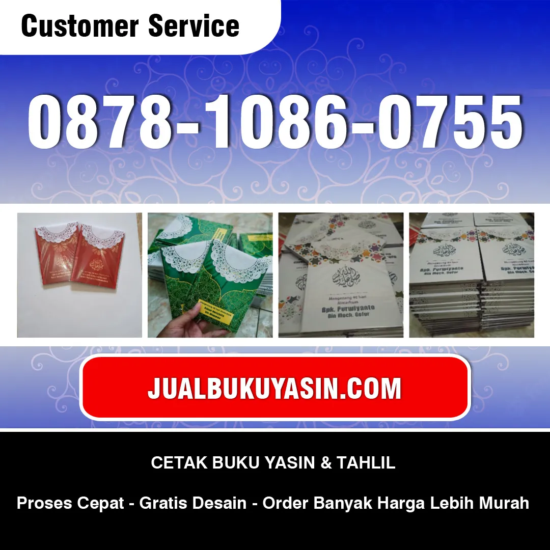 Tempat Cetak Yasin di Bandung