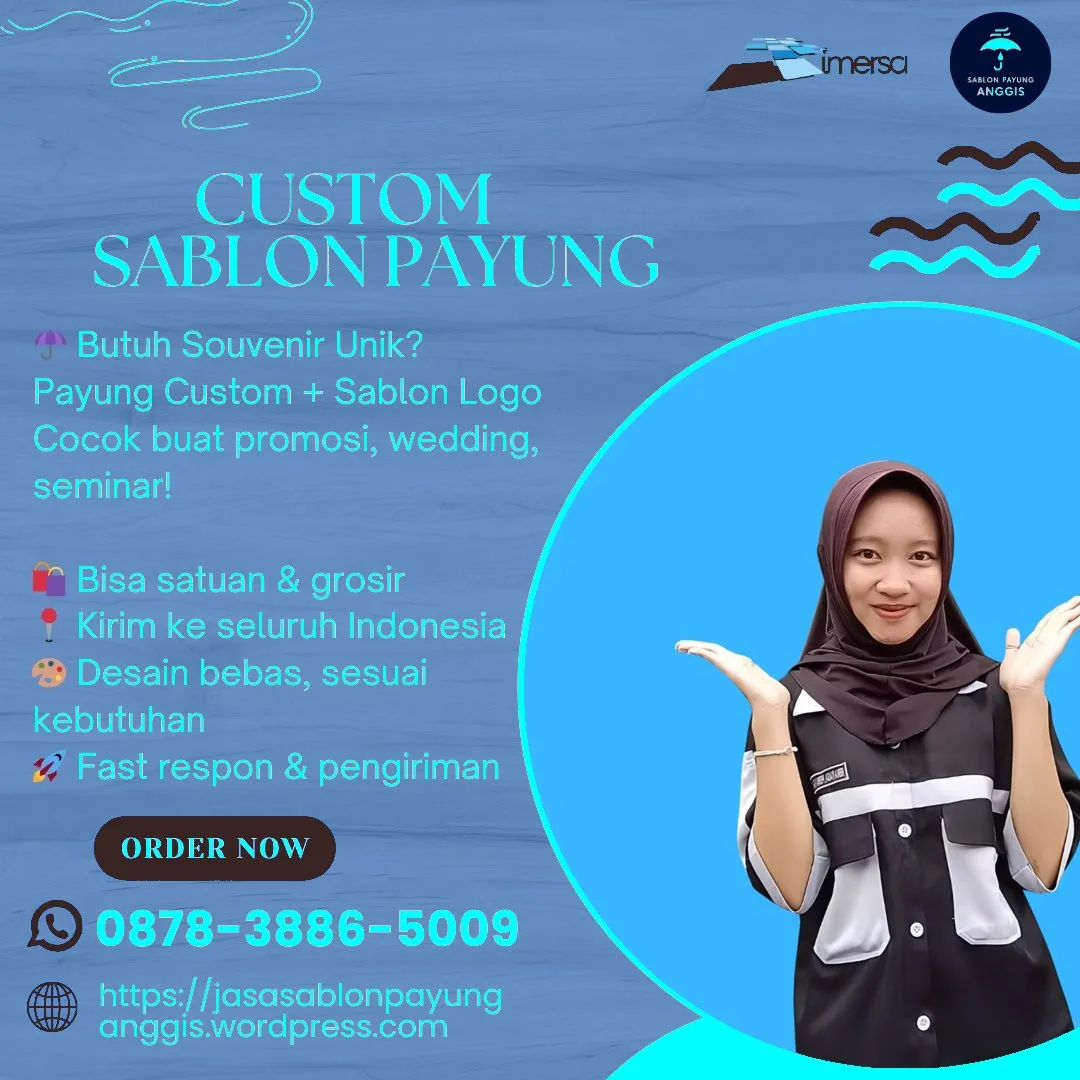 Jasa Sablon Payung Ciputat