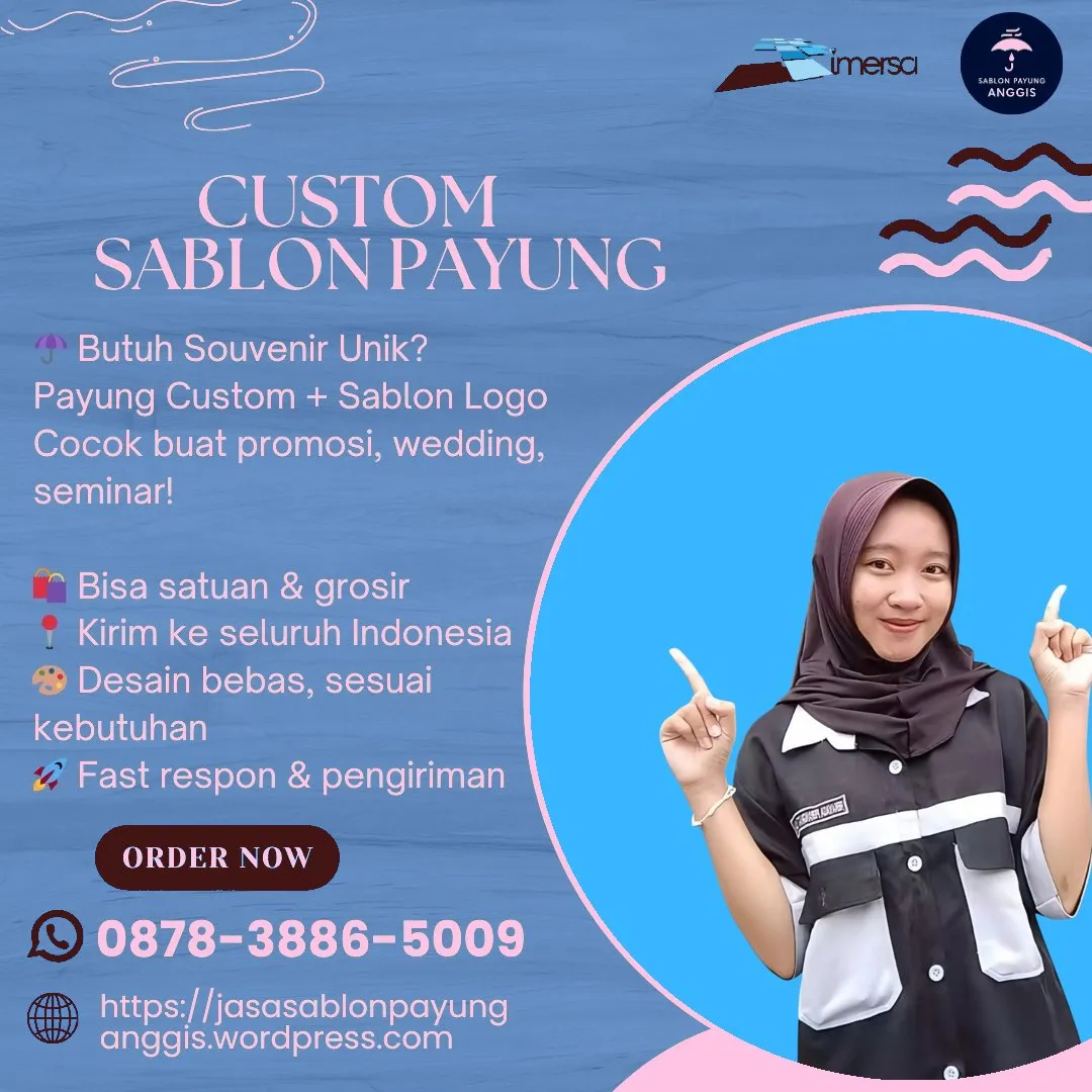 Jasa Sablon Payung Surabaya