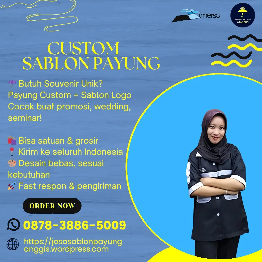 0878-3886-5009 (WA) Contoh Bungkus Souvenir Payung, Payung Lucu Sablon, Souvenir Payung Bekasi, Payung Souvenir Cirebon, Harga Payung Lipat Promosi Murah, Harga Sablon Payung di Bogor, Vendor Payung Jogja, Souvenir Payung Murah Surabaya, Custom Payung Bandung, Payung Promosi Nagoya