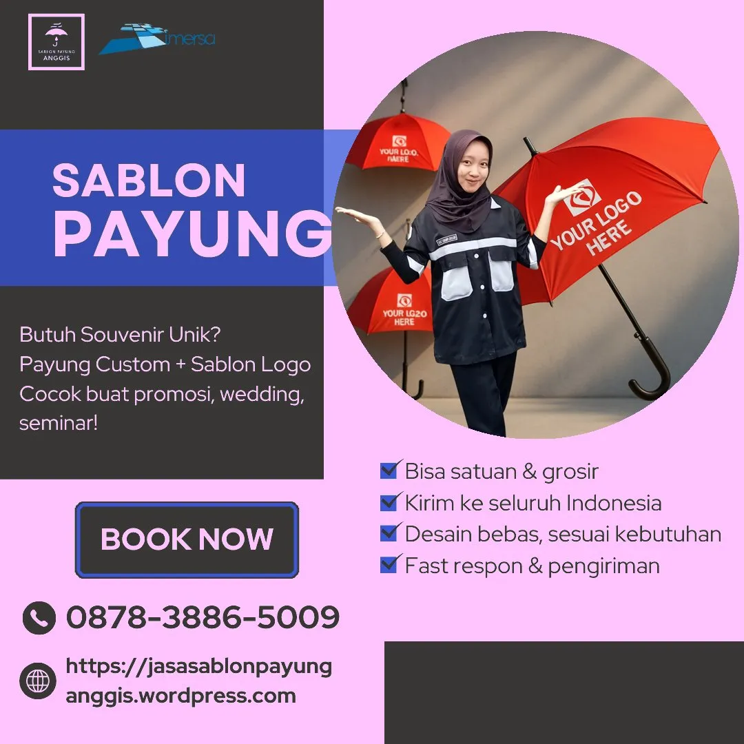 Souvenir Payung Polos