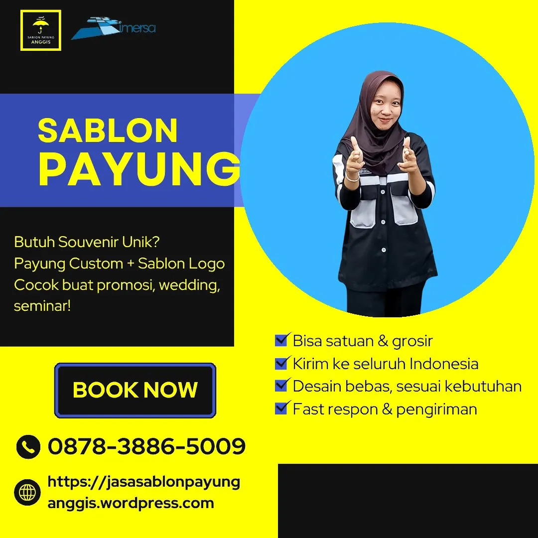 Contoh Promosi Produk Payung
