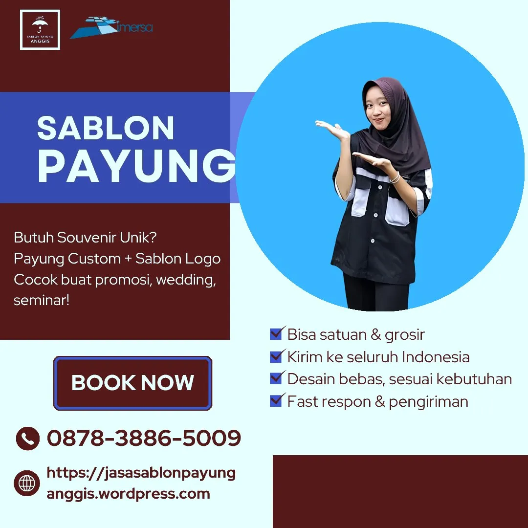Souvenir Payung Lipat