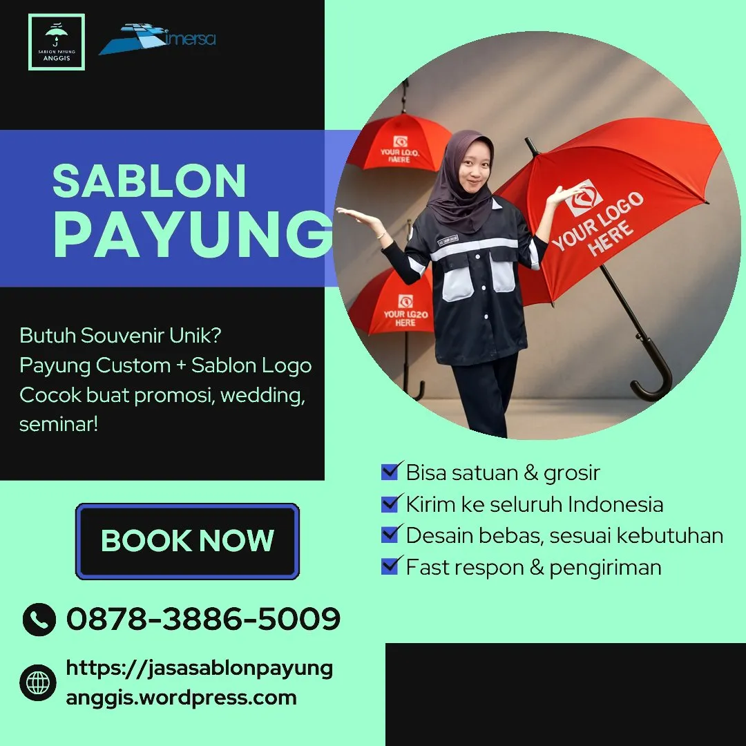 0878-3886-5009 (WA) Jasa Sablon Payung, Payung Souvenir Pengajian, Souvenir Topi Payung, Harga Souvenir Payung Golf, Gambar Payung Souvenir, Souvenir Payung Murah Semarang, Tempat Sablon Payung Bandung, Sablon Payung Sidoarjo, Payung Souvenir Tangerang, Souvenir Payung Jogja