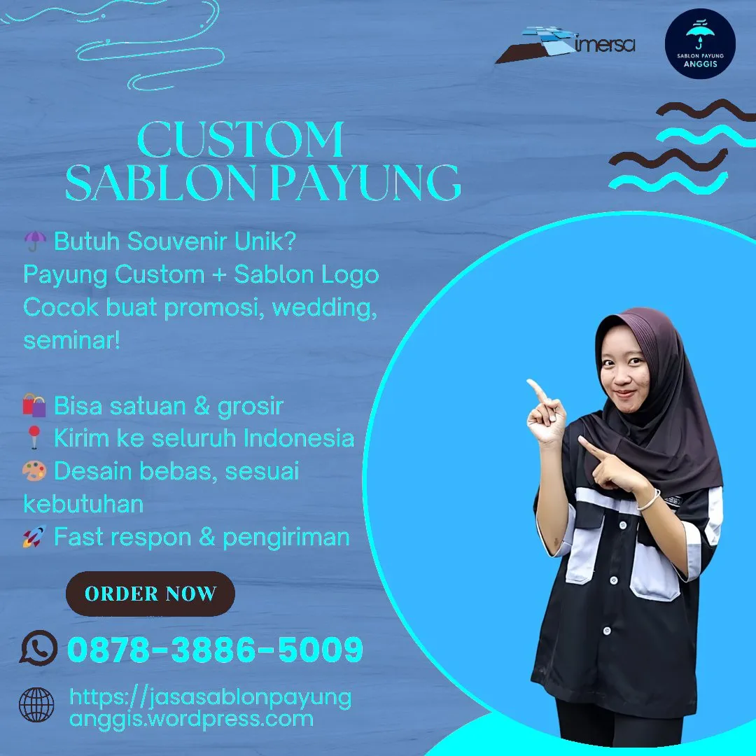 Jasa Sablon Payung Klaten