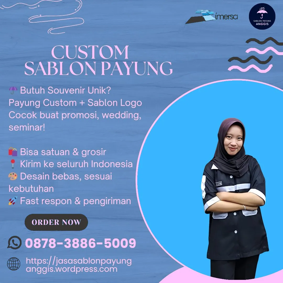 0878-3886-5009 (WA) Jasa Pembuatan Sablon Payung, Sablon Payung Sidoarjo, Souvenir Payung Jember, Pembuatan Payung Souvenir, Sablon Payung Solo, Jasa Sablon Payung Malang, Juragan Payung Sablon, Promosi Payung, Souvenir Payung di Jakarta, Souvenir Payung Anak-Anak