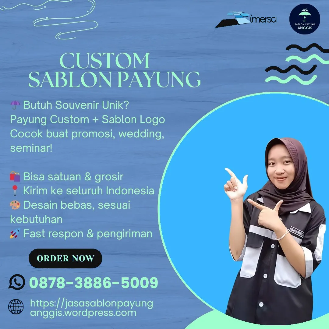 0878-3886-5009 (WA) Bikin Payung Promosi di Jogja, Jasa Sablon Payung Surabaya, Sablon Payung, Pesan Payung Promosi, Payung Sablon, Payung Custom Sablon, Harga Grosir Payung Souvenir, Souvenir Payung Bali, Souvenir Payung Banjarmasin, Souvenir Payung Surabaya