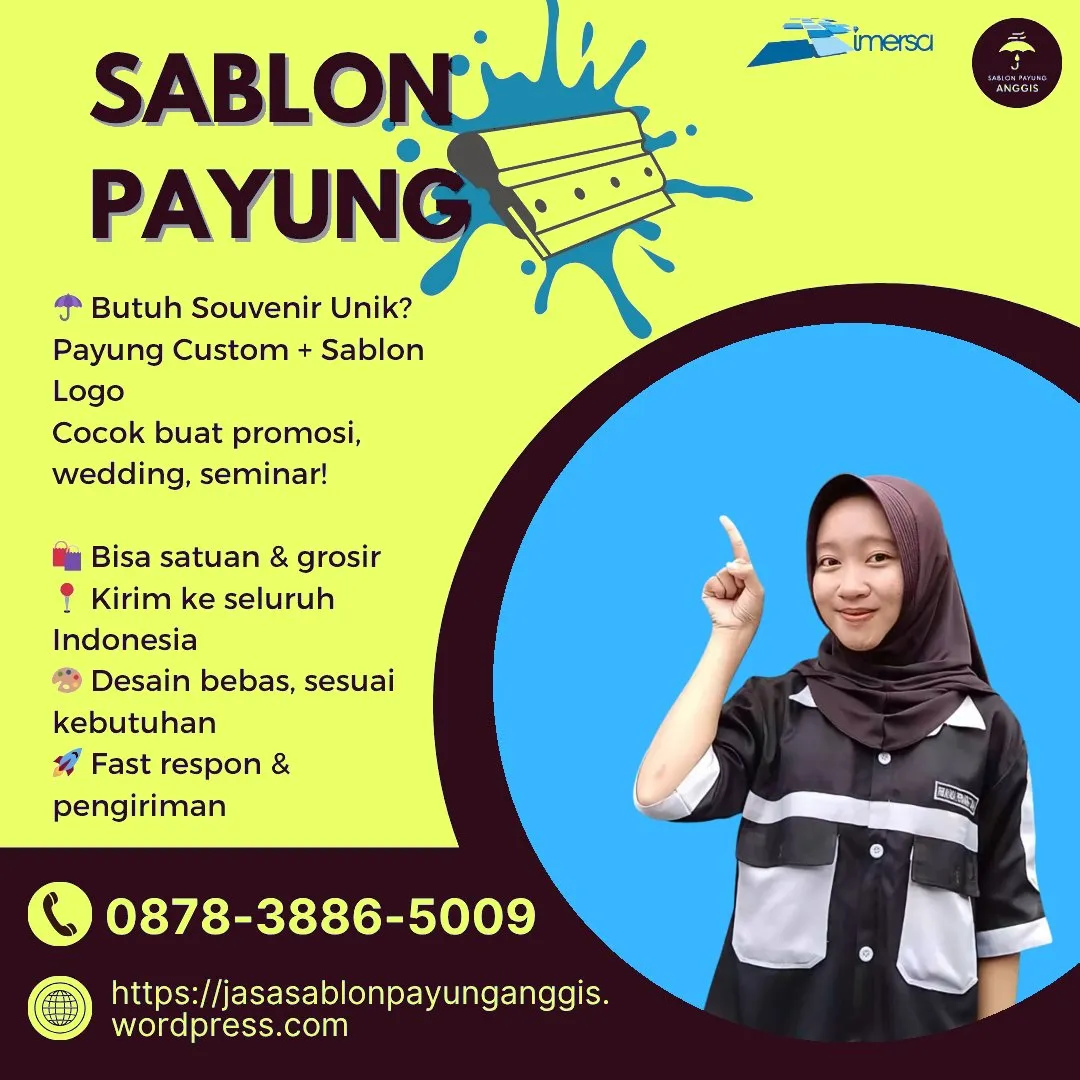 Souvenir Payung di Jember