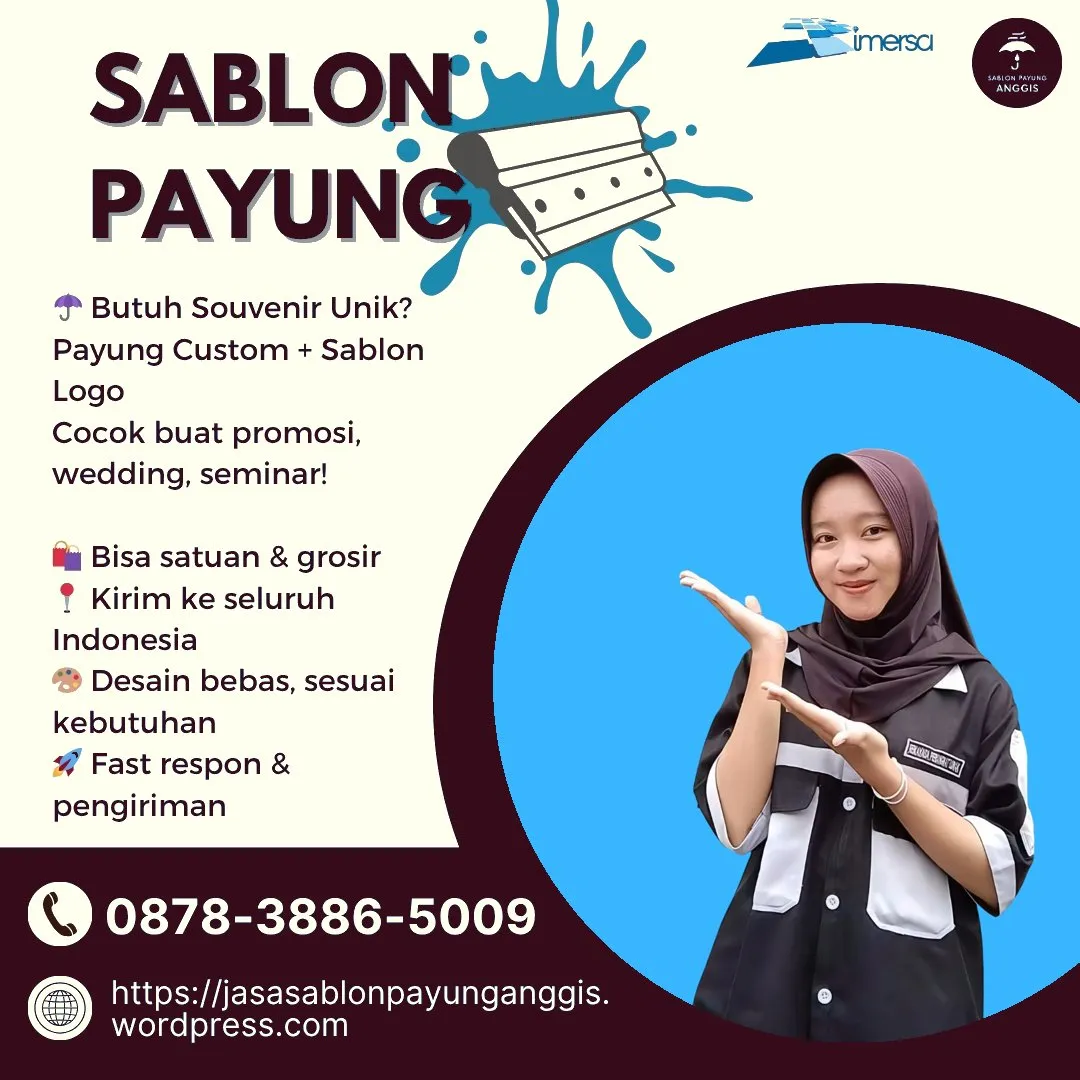 Payung Lucu Sablon