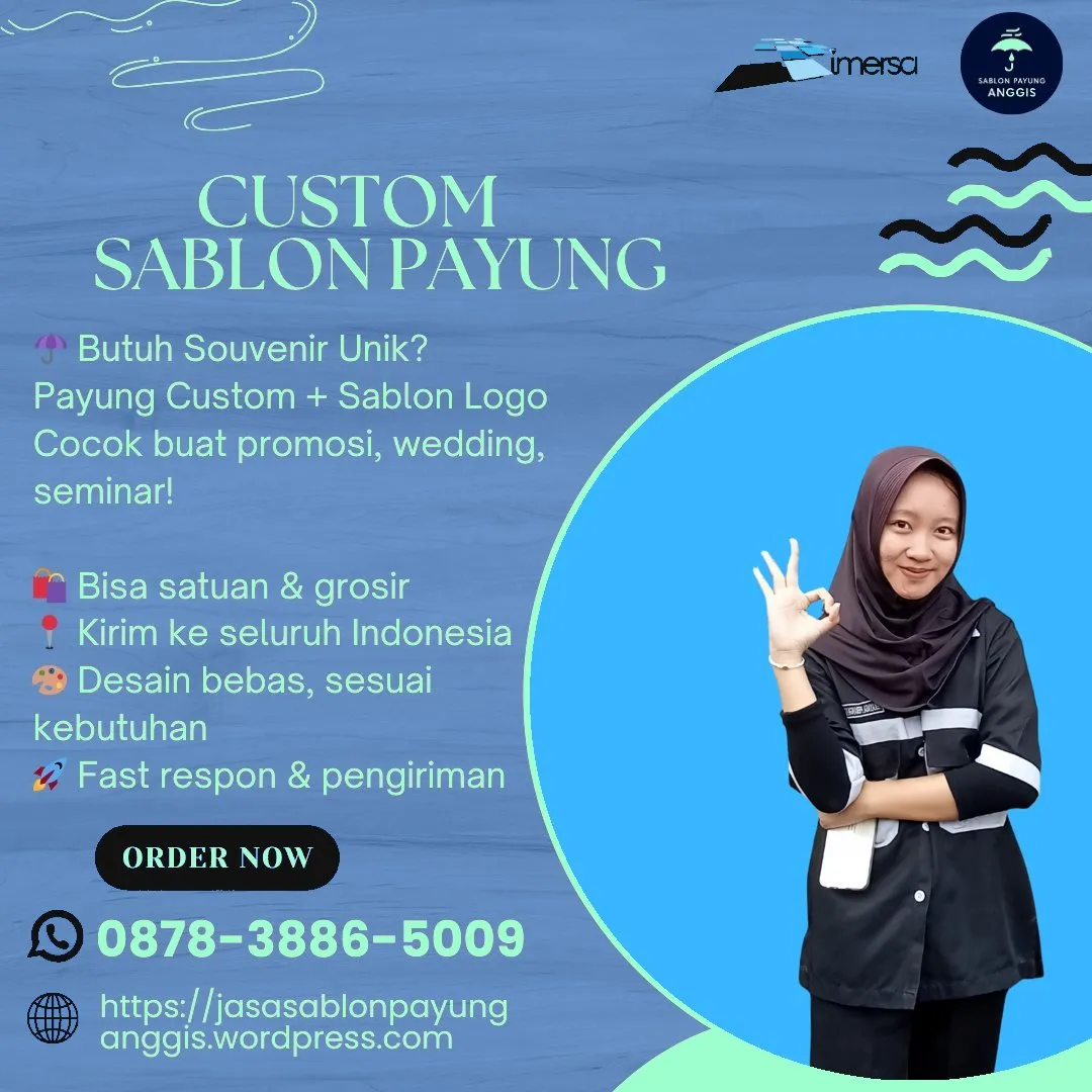 0878-3886-5009 (WA) Harga Souvenir Payung Malang, Payung Custom Surabaya, Souvenir Payung Bandung, Souvenir Payung Murah Surabaya, Sablon Payung Bogor, Sablon Payung Banjarbaru, Jasa Sablon Payung Magelang, Aneka Payung Souvenir, Harga Pembuatan Payung Souvenir, Sablon Payung DTF