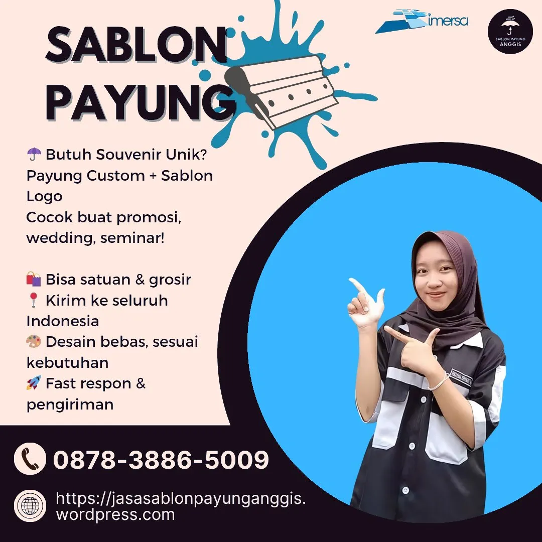 Pembuatan Payung Promosi