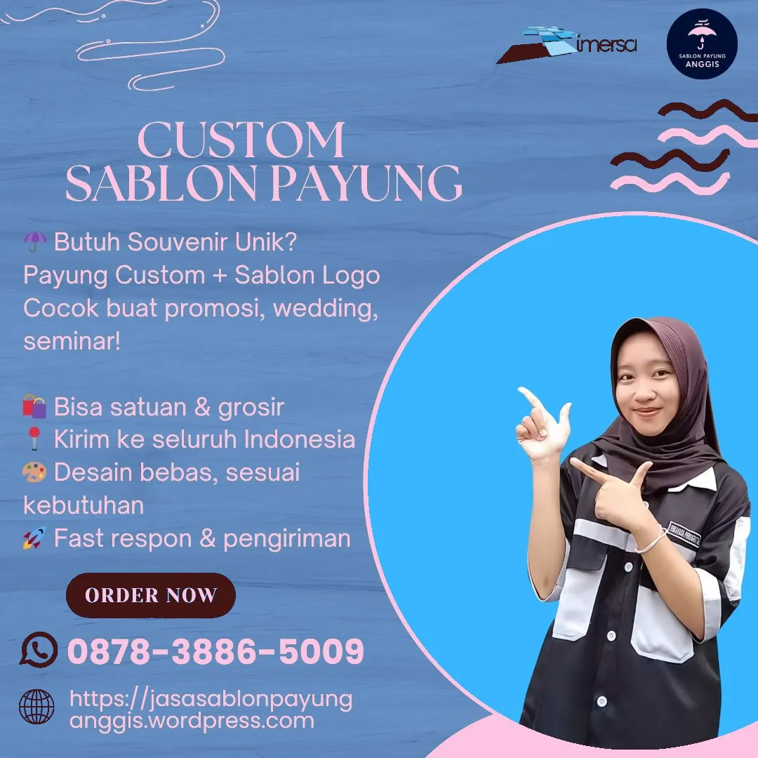 Jasa Sablon Payung Denpasar