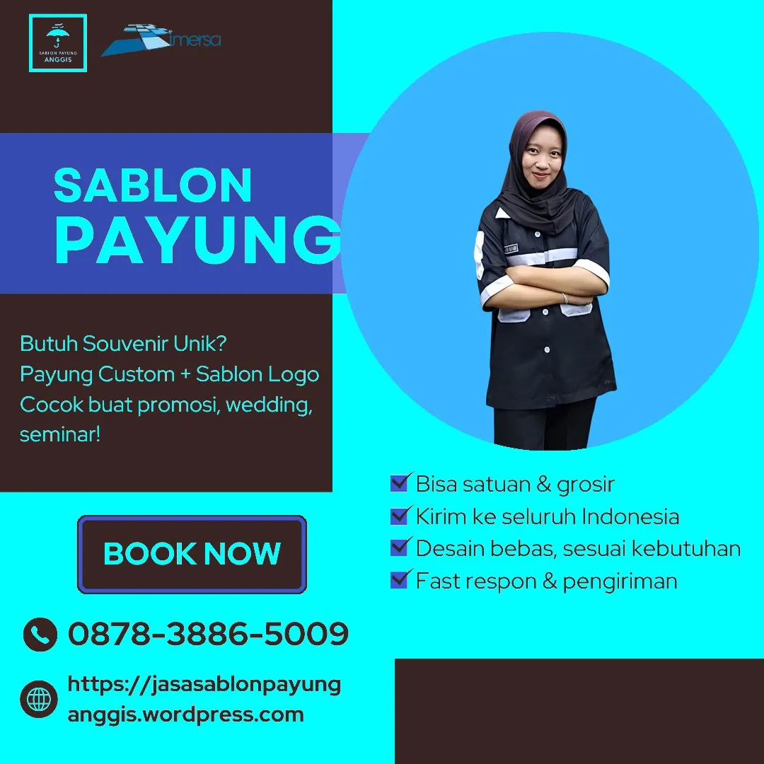 Souvenir Topi Payung