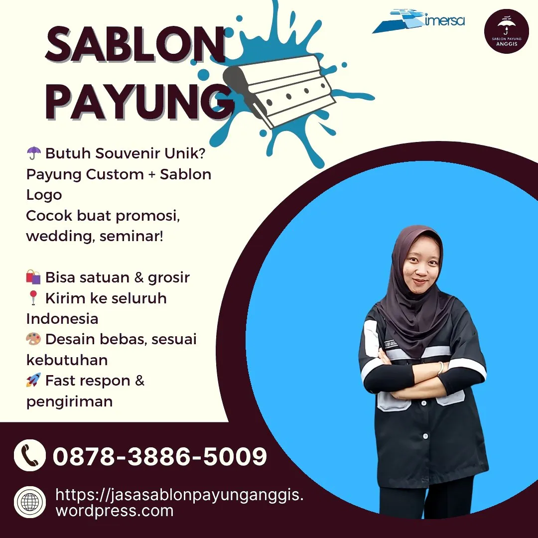 Jasa Sablon Payung Depok