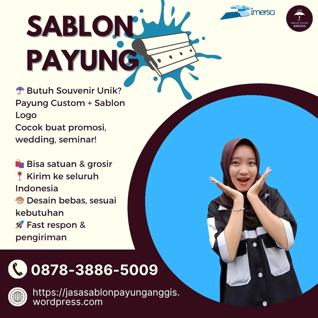 Jasa Sablon Payung Jakarta