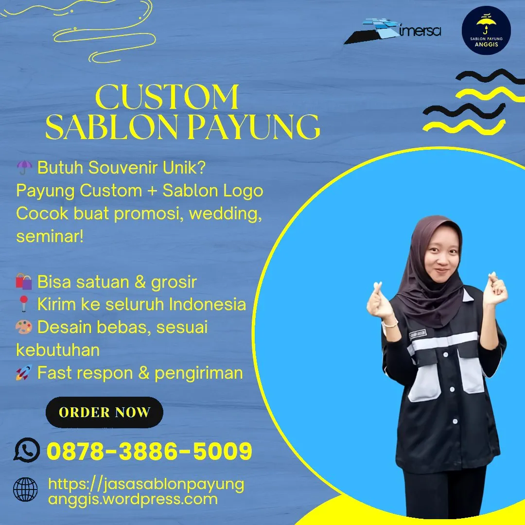 Membuat Souvenir Payung