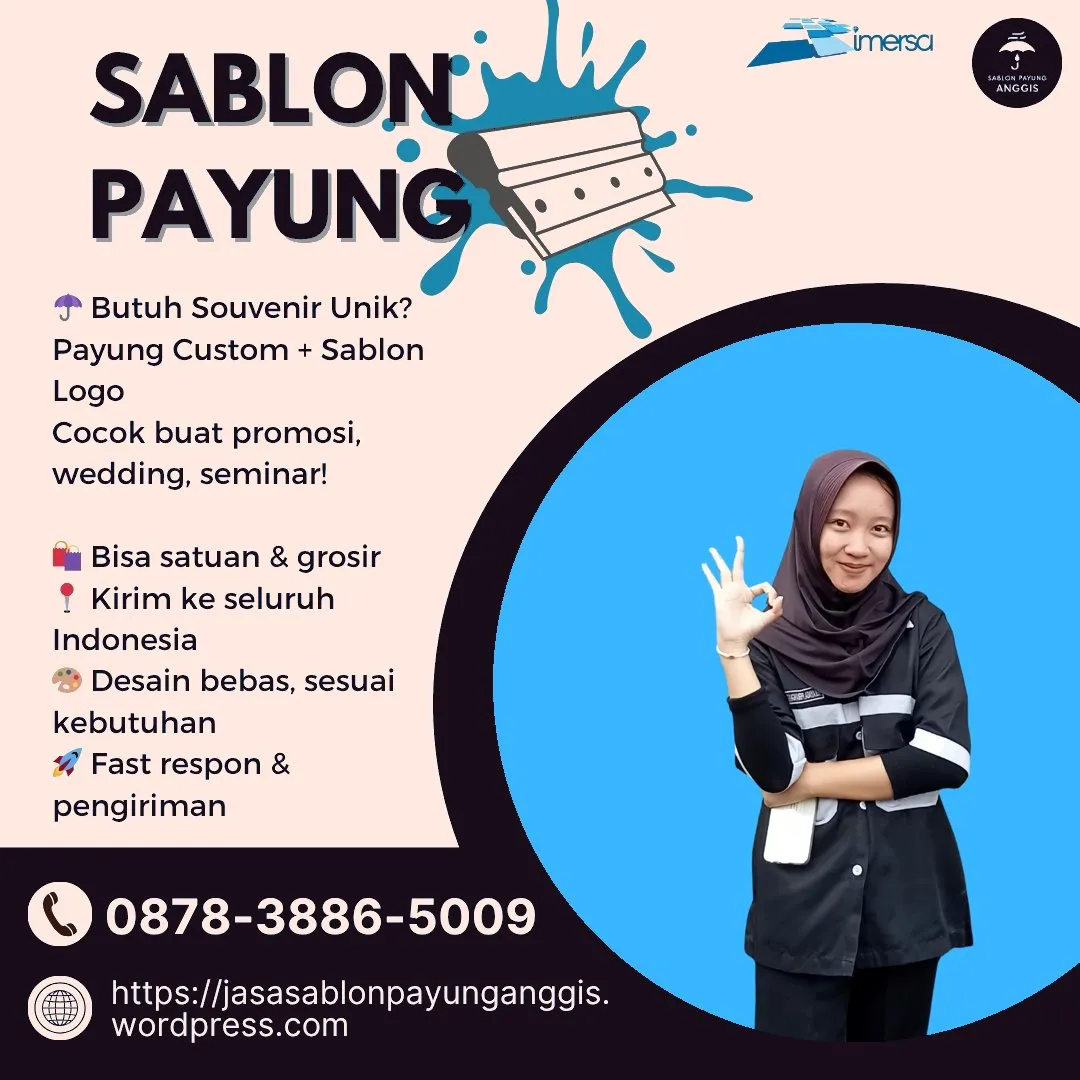 Jasa Sablon Payung Magelang