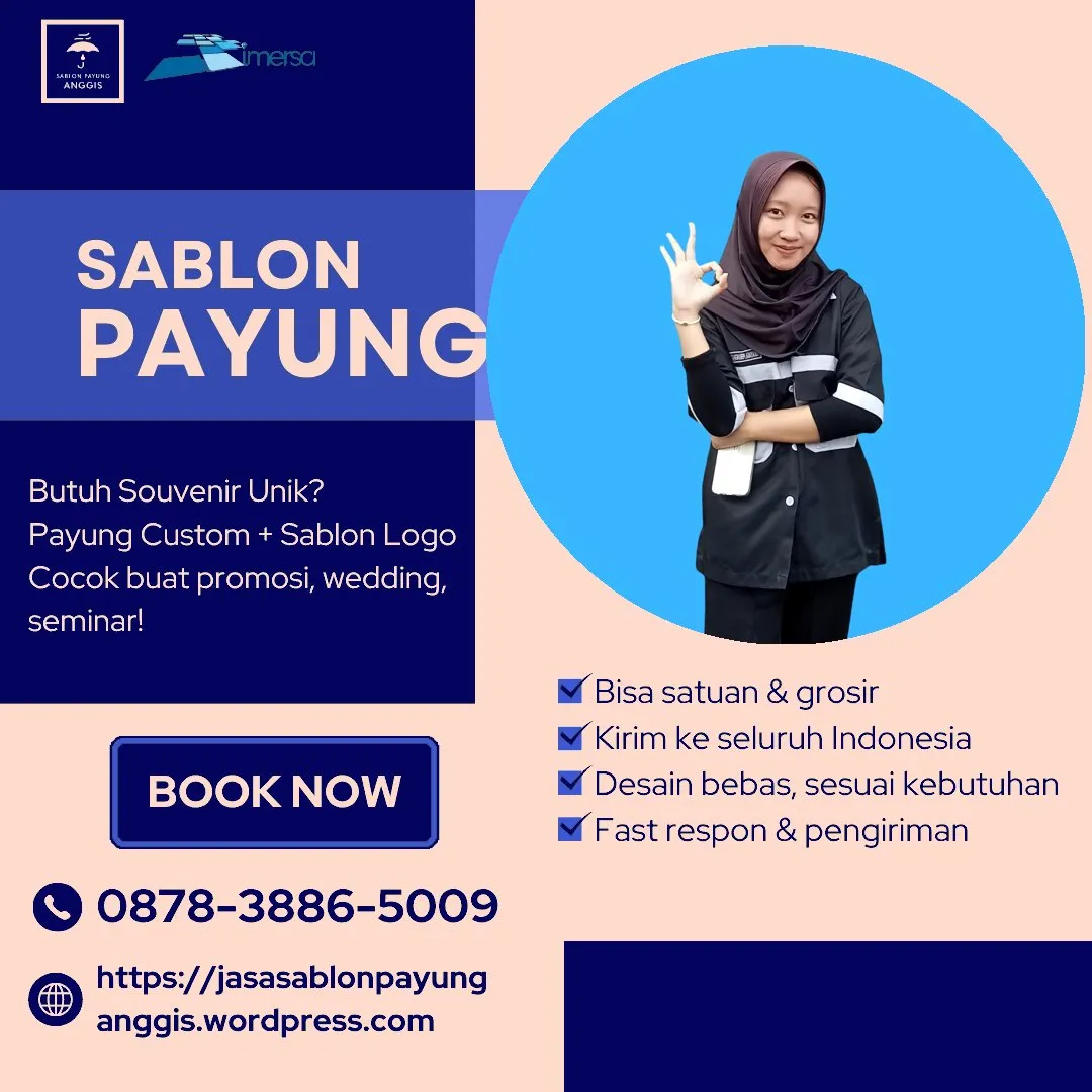 Souvenir Payung Lipat Yogyakarta