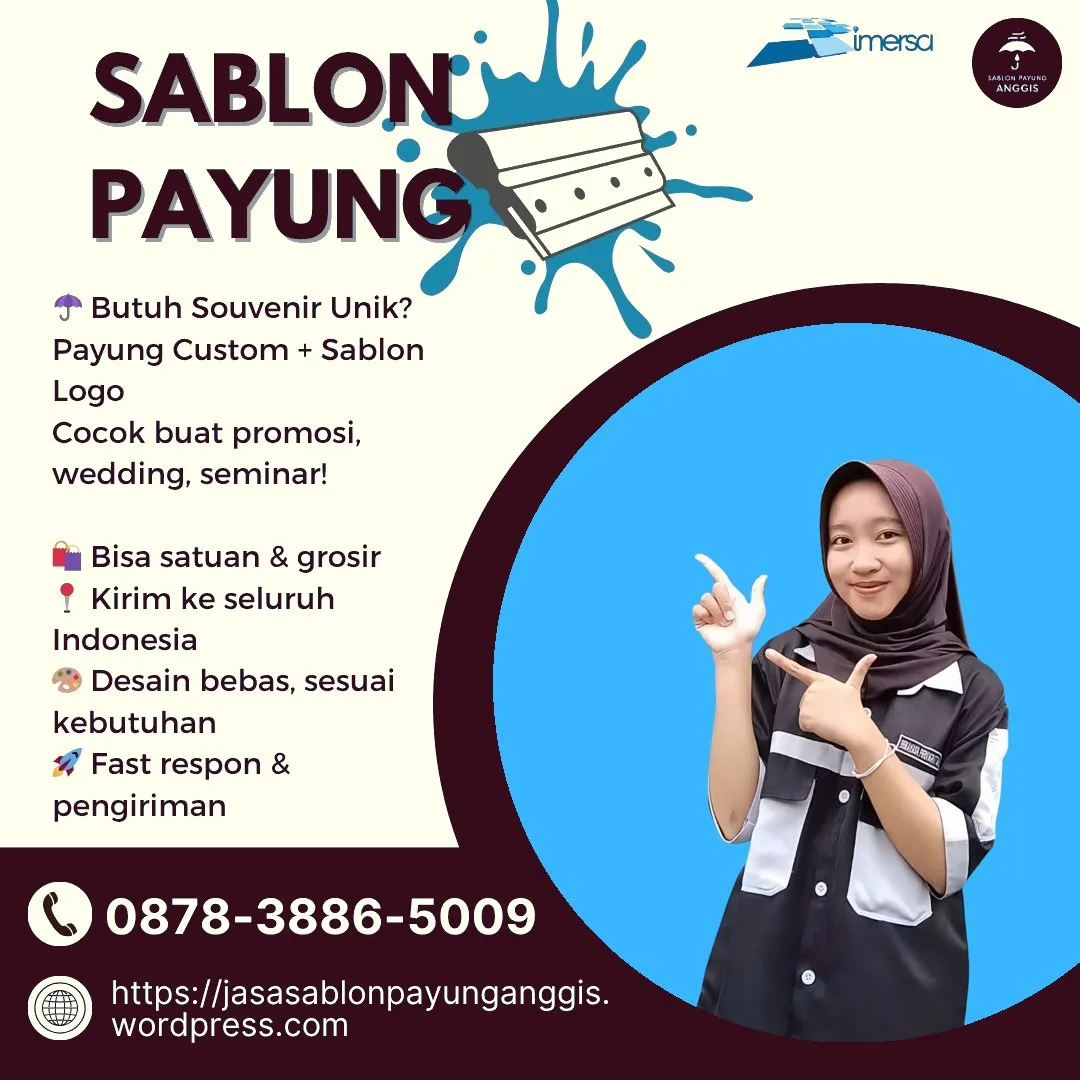 Bikin Payung Custom