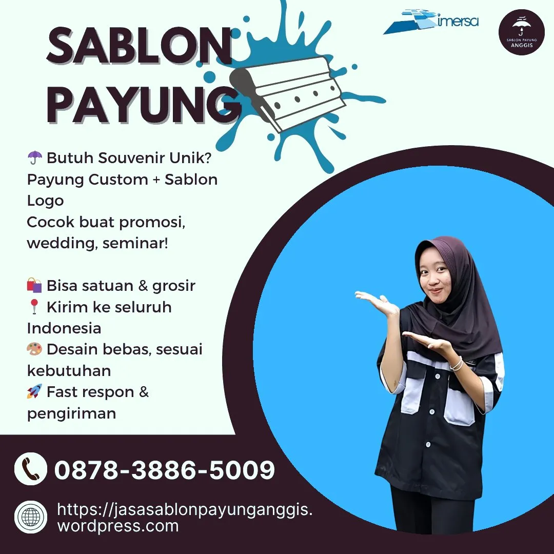 Cetak Payung Custom