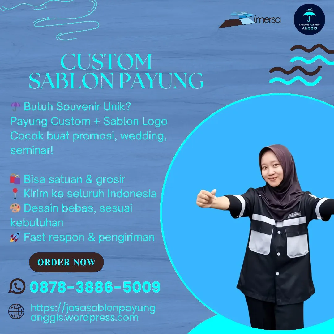 0878-3886-5009 (WA) Harga Souvenir Payung Magelang, Payung Promosi Perusahaan, Sablon Payung Banjarbaru, Harga Payung Promosi Jakarta, Harga Sablon Payung di Medan, Sablon Payung Jogja, Harga Payung Lipat Promosi Murah, Payung Custom Semarang, Tempat Sablon Payung Bandung, Buat Payung Custom