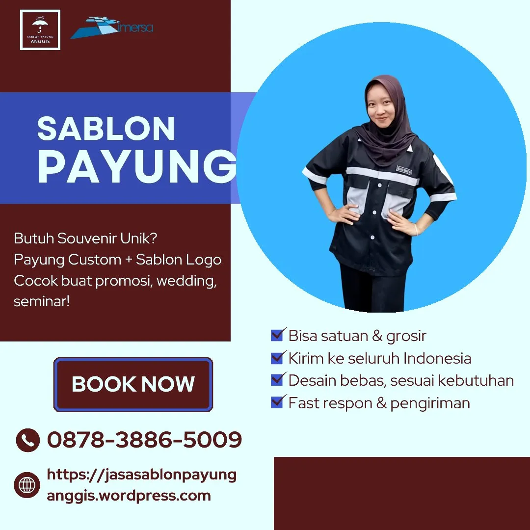 Souvenir Payung di Jakarta