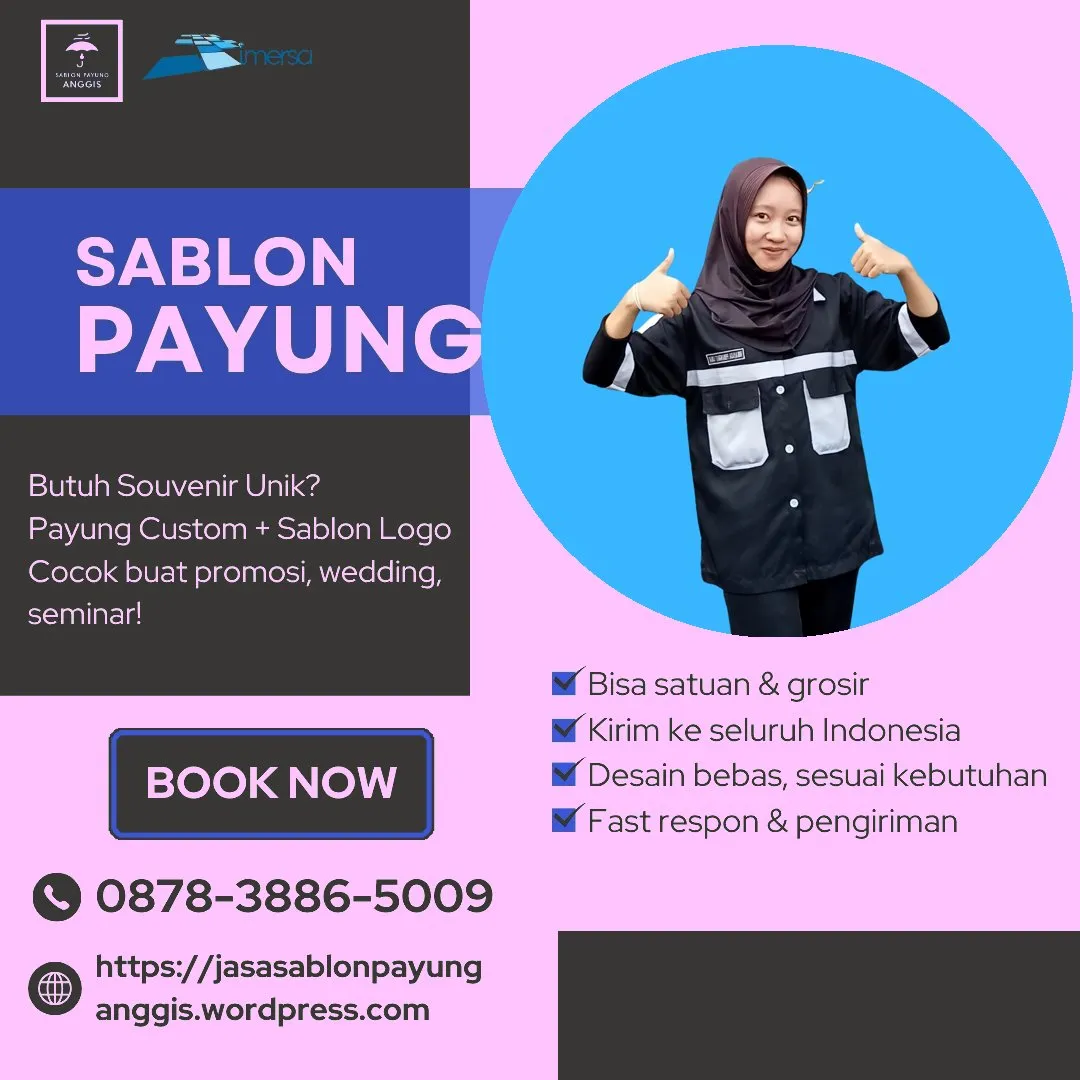 0878-3886-5009 (WA) Payung Hitam Sablon, Pesan Sablon Payung, Payung Souvenir Murah, Payung Souvenir Yogyakarta, Souvenir Payung Murah, Harga Payung Promosi di Jogja, Payung Lucu Sablon, Souvenir Payung Ponorogo, Jual Souvenir Payung, Bikin Payung Promosi di Jogja