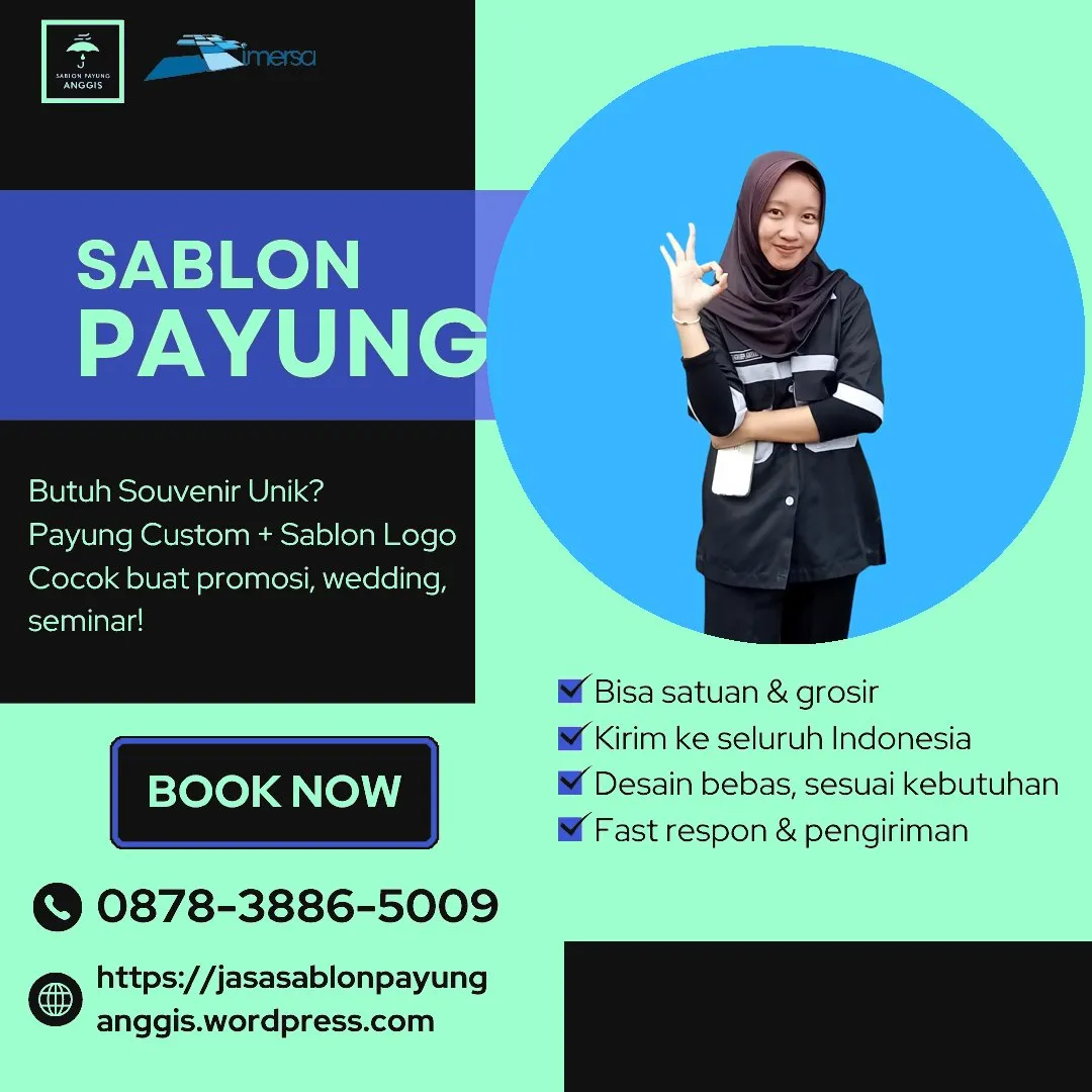 Souvenir Payung Custom