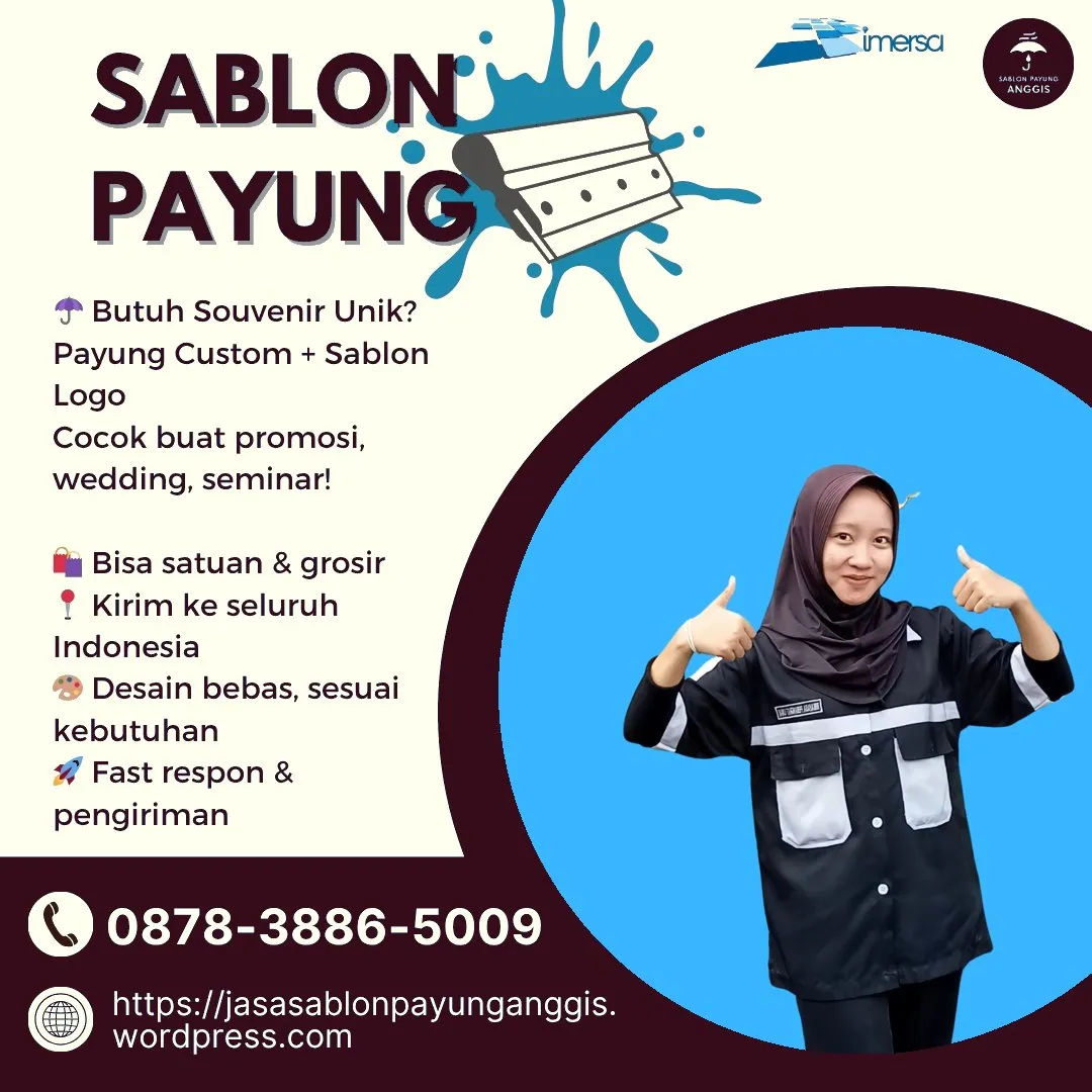 0878-3886-5009 (WA) Juragan Payung Sablon, Harga Payung Custom, Harga Souvenir Payung Magelang, Gambar Payung Souvenir, Harga Sablon Payung di Surabaya, Harga Sablon Payung Promosi, Souvenir Payung Karawang, Souvenir Payung Madiun, Payung Souvenir Yogyakarta, Harga Souvenir Payung di Magelang