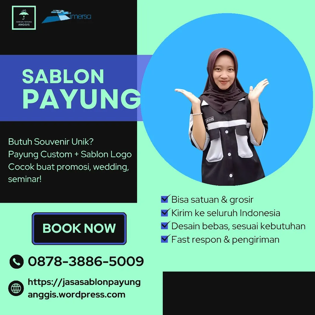 Souvenir Payung Palembang
