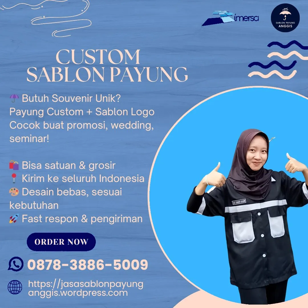Sablon Payung Golf