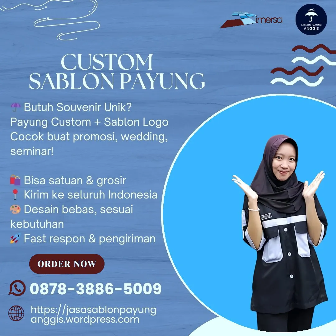 0878-3886-5009 (WA) Sablon Payung Terdekat, Harga Souvenir Payung Bandung, Sablon Payung Jogja, Souvenir Pabrik Payung, Payung Besar Souvenir, Cetak Payung Custom, Payung Custom Sablon, Tempat Pembuatan Payung Promosi di Bandung, Payung Souvenir Pengajian, Custom Payung Jogja