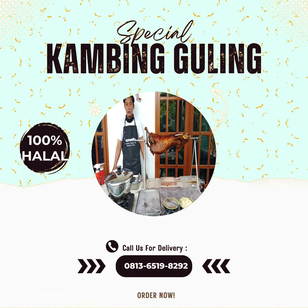 Pesan Sekarang! Hidangan Nikah Kambing Guling Wajak Siap Antar ke Lokasi - 0813-6519-8292