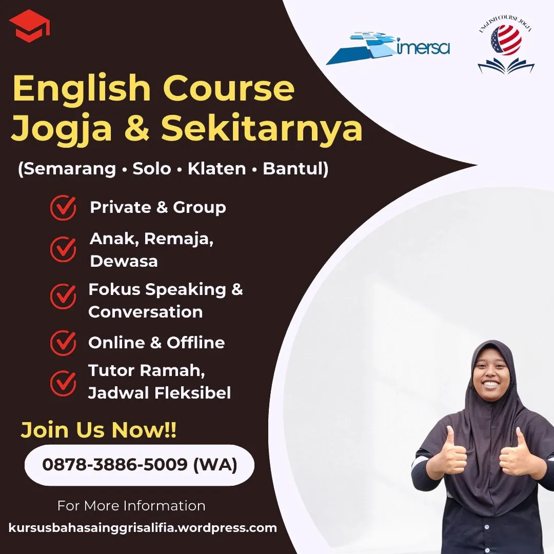 Les Bahasa Inggris Anak di Semarang
