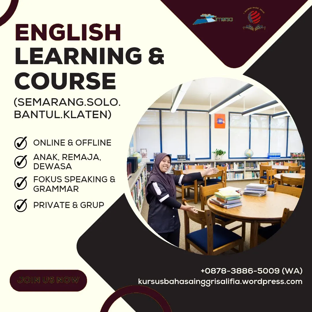 Kursus Bahasa Inggris di Semarang Barat