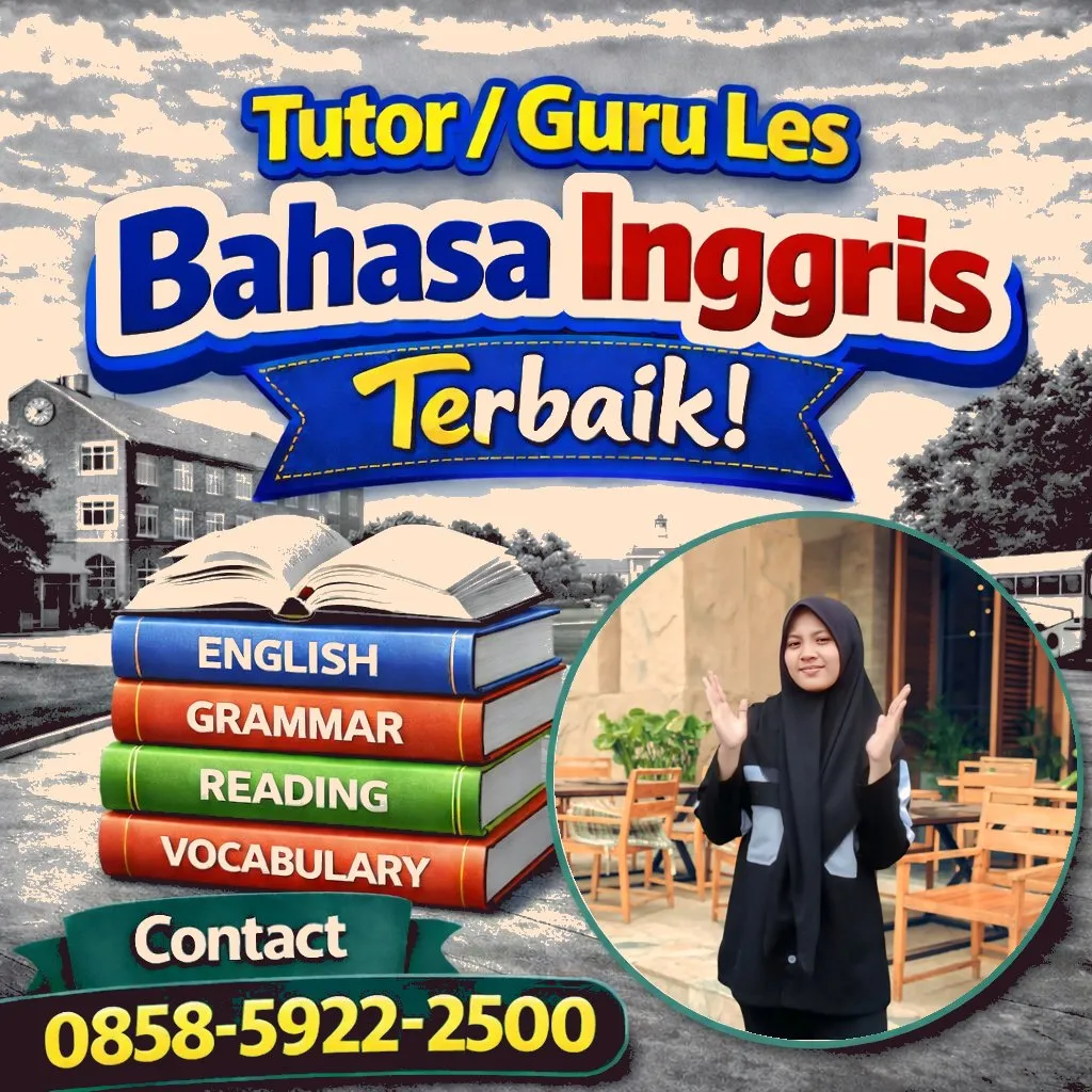 Kursus Bahasa Inggris di Sukaluyu Cianjur, 0858-5922-2500