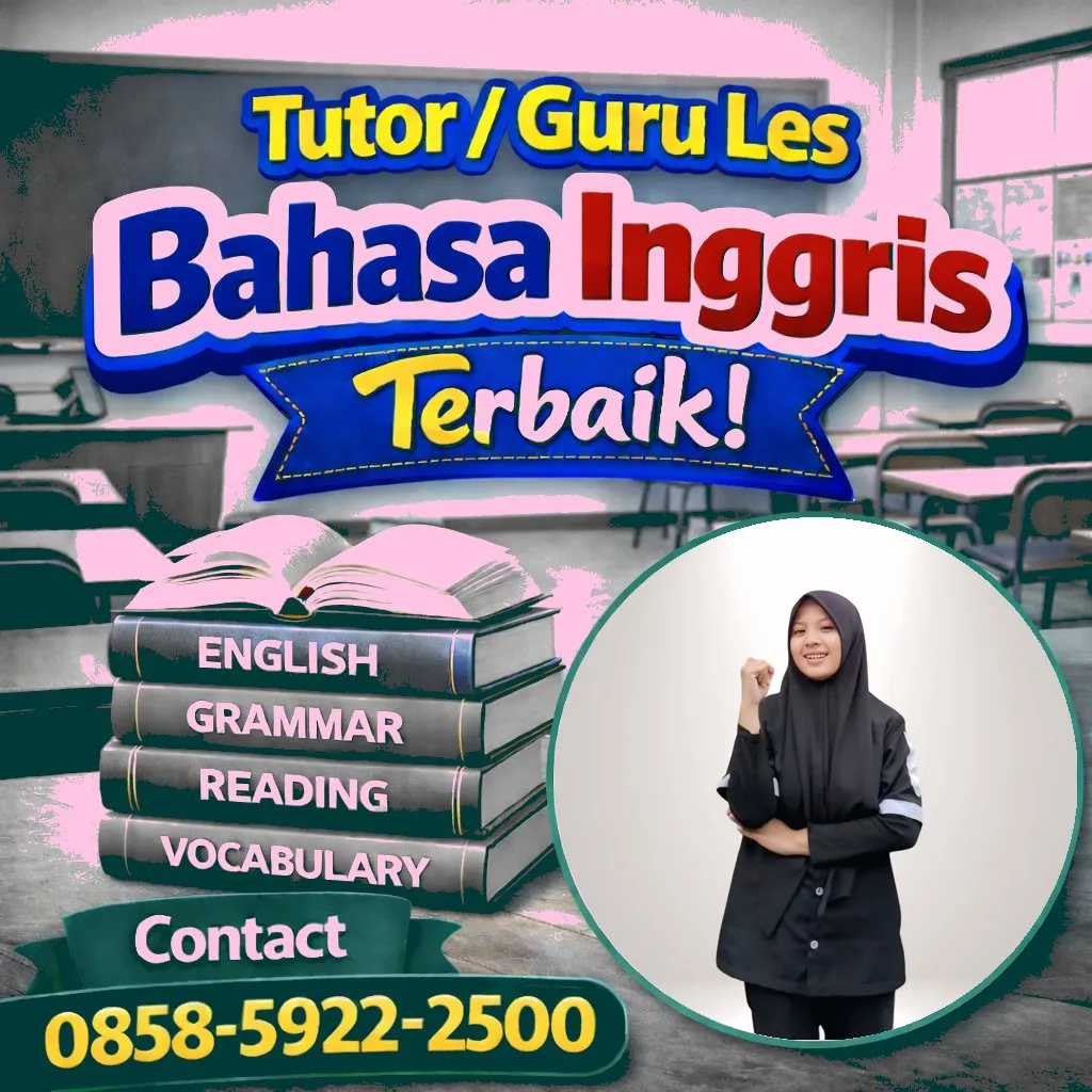 Kursus Bahasa Inggris di Cikalongkulon Cianjur, 0858-5922-2500