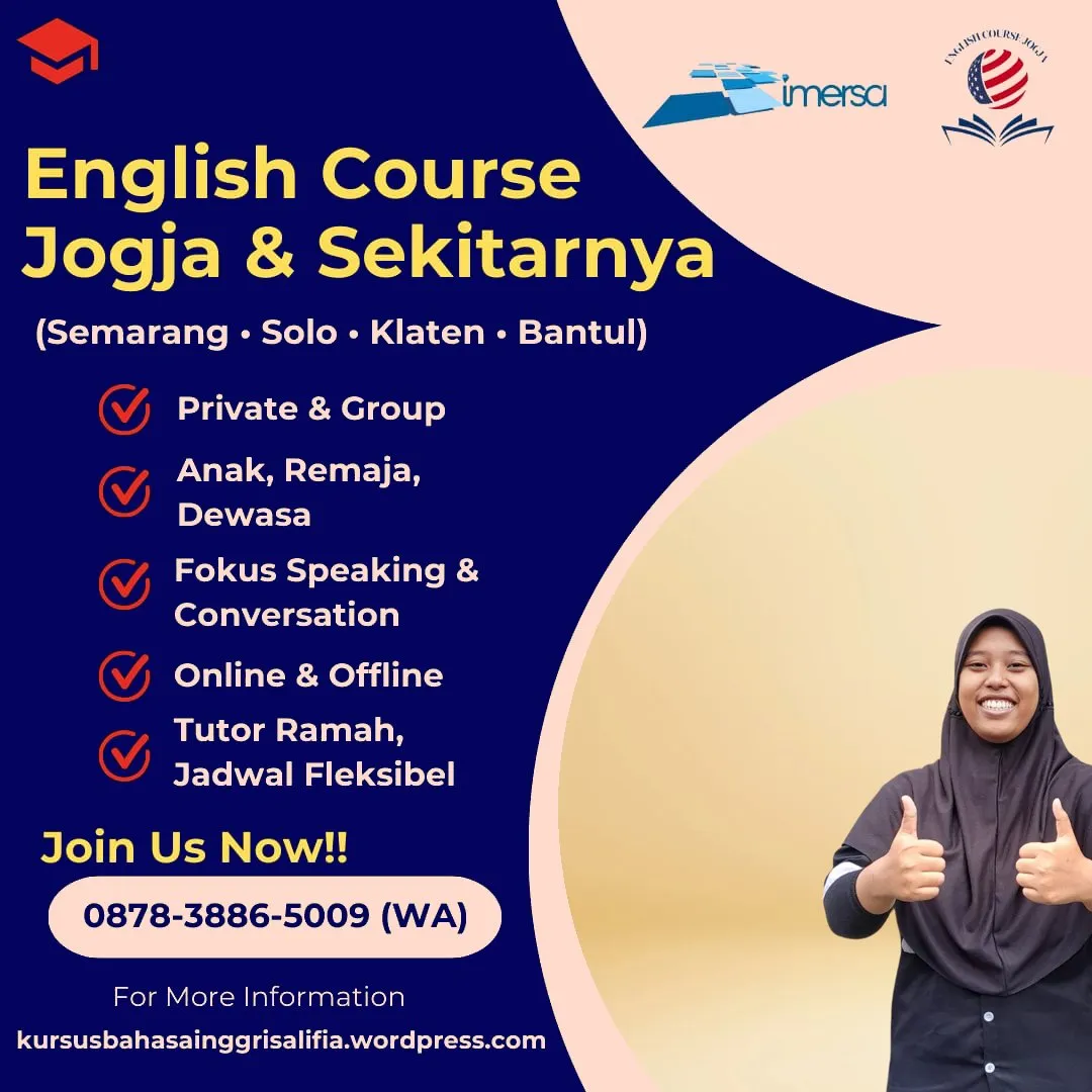 Kursus Bahasa Inggris Anak di Jogja