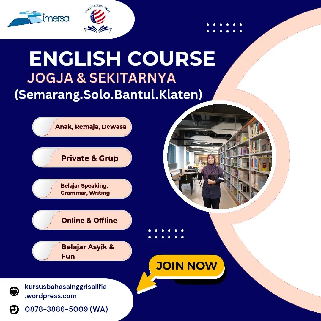 0878-3886-5009 (WA) Bahasa Inggris Kota Semarang Jawa Tengah, Kursus Bahasa Inggris Jogja, Rekomendasi Kursus Bahasa Inggris di Jogja, Tempat Belajar Bahasa Inggris di Jogja, Kursus Bahasa Inggris di Jogja Rating Tertinggi, Tempat Les Bahasa Inggris Semarang, Lembaga Bahasa Inggris di Solo, Kursus Bahasa Inggris Murah di Semarang, Kursus Bahasa Inggris di Solo, Sekolah Bahasa Inggris di Semarang