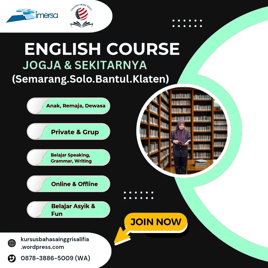 0878-3886-5009 (WA) Les Bahasa Inggris Kota Semarang Jawa Tengah, Kursus Bahasa Inggris di Bantul, Les Bahasa Inggris Klaten, Kursus Bahasa Inggris di Solo Murah, Kursus Bahasa Inggris Solo, Les Bahasa Inggris di Jogja Sleman, Les Bahasa Inggris di Bantul, Kursus Bahasa Inggris di Solo, Tutor Bahasa Inggris Jogja, Rekomendasi Kursus Bahasa Inggris di Semarang